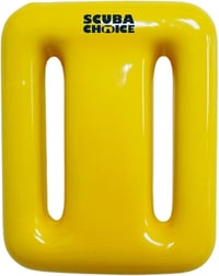 Scuba Choice žlté vinylové potápačské olovo 1,4 kg – závažie na potápanie 1