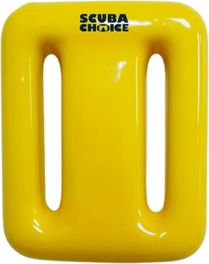 Scuba Choice žlté vinylové potápačské olovo 1,4 kg – závažie na potápanie