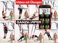 Sculptum TRX Suspension Trainer 2 sávos 3,8m magasság szélesség állítható 3