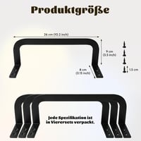 SDLDEER 4 db Matracgumis Matractartó, Csúszásmentes Matracstabilizátor Ágykerethez 2