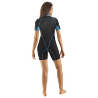 Costum scurt de neopren pentru femei SEAC Ciao Lady 2,5 mm - Negru-Albastru, mărimea L - Snorkeling, scufundări și sporturi nautice 3