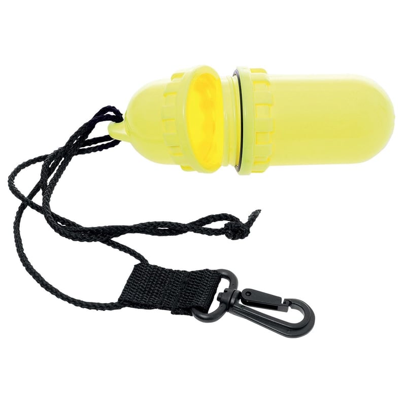Vodotesné puzdro SEAC Dive Egg na potápačské vybavenie - žlté, 9,7x6,1x19,9 cm, suchý úložný box