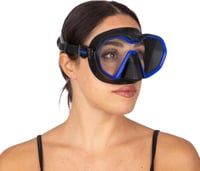 SEAC Icona Frameless egylencsés búvármaszk, olasz gyártás - Black / Blue 5
