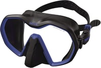 SEAC Icona Frameless egylencsés búvármaszk, olasz gyártás - Black / Blue 1