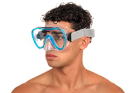 Mască de scufundări și snorkeling cu o singură lentilă SEAC Natua, silicon, mărime unisex pentru adulți 3