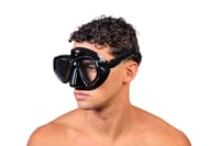 Mască de scufundări SEAC One Pro cu adaptor pentru cameră de acțiune GoPro, pentru scufundări și snorkeling, negru 6