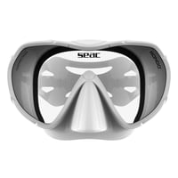 Mască de scufundări și snorkeling din silicon fără ramă SEAC Rondò - volum intern redus, design hidrodinamic și ultraușor 2