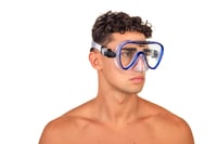 Mască de scufundări SEAC Salina Siltra din PVC pentru adulți - Mască facială ideală pentru snorkeling și scufundări, pentru bărbați și femei 4