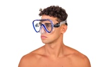 Mască de scufundări SEAC Salina Siltra din PVC pentru adulți - Mască facială ideală pentru snorkeling și scufundări, pentru bărbați și femei 3