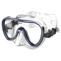 Mască de scufundări SEAC Salina Siltra din PVC pentru adulți - Mască facială ideală pentru snorkeling și scufundări, pentru bărbați și femei 1
