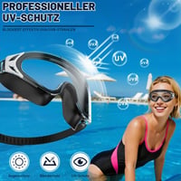 Plavecké okuliare Seaflar BBK pre dospelých s veľkým rámom, ochranou proti zahmlievaniu a UV filtrom, HD šošovky, unisex, na potápanie a vodné športy 5