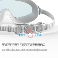 Ochelari de înot pentru copii Seaflar HD, 3-14 ani, unisex, anti-aburire și protecție UV 5
