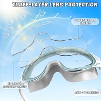 Ochelari de înot pentru copii Seaflar HD, 3-14 ani, unisex, anti-aburire și protecție UV 3