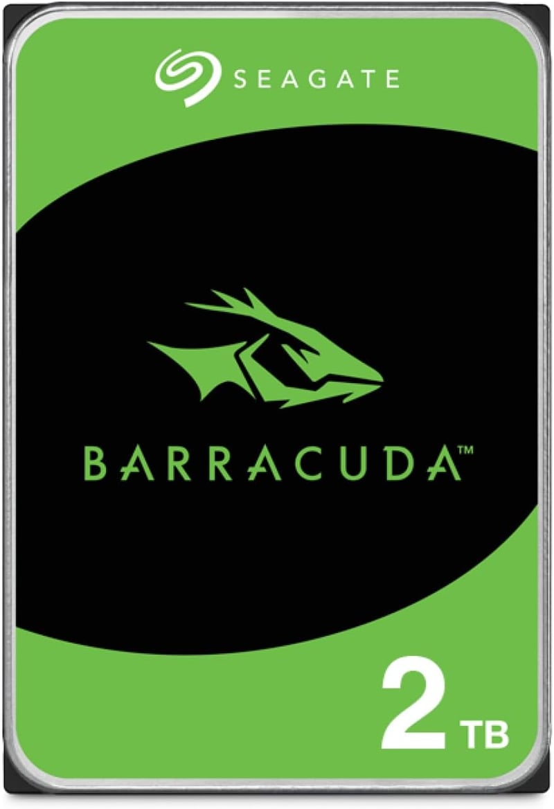 Seagate BarraCuda ST2000DMZ08 belső HDD - 2 TB, 3.5", 7200 rpm, 256 MB cache - ezüst