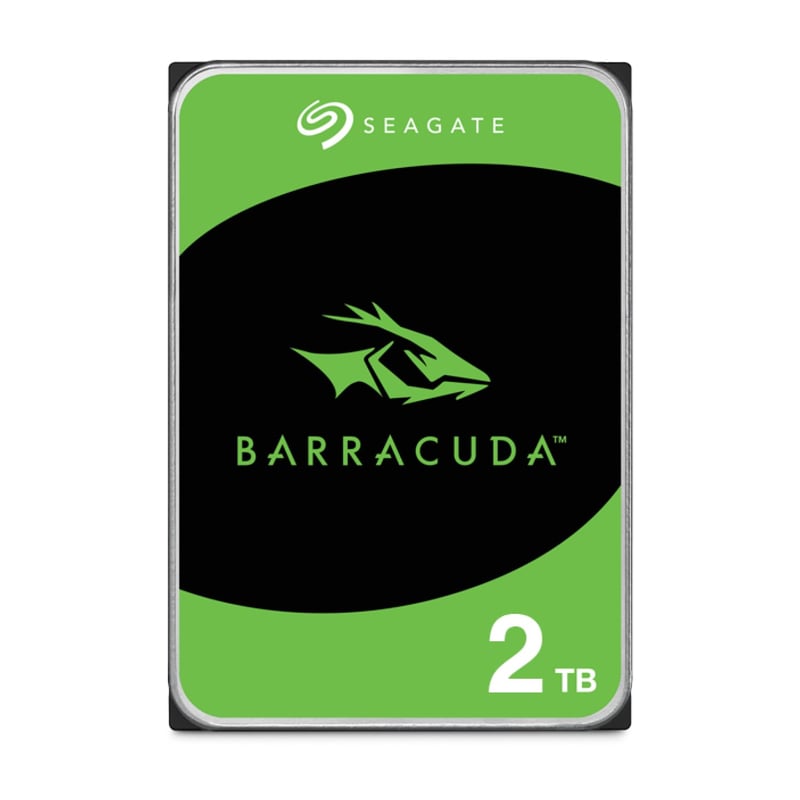 Seagate BarraCuda ST2000DMZ08 belső HDD - 2 TB, 3.5", 7200 rpm, 256 MB cache - ezüst