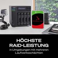 Interný pevný disk Seagate IronWolf Pro 16 TB NAS, 3,5-palcový, SATA 6 Gb/s, 7200 ot./min, 256 MB vyrovnávacia pamäť, CMR, kompatibilný s RAID (ST16000NTZ01) 6
