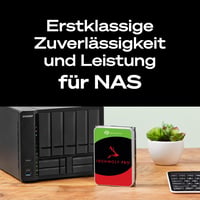 Interný pevný disk Seagate IronWolf Pro 16 TB NAS, 3,5-palcový, SATA 6 Gb/s, 7200 ot./min, 256 MB vyrovnávacia pamäť, CMR, kompatibilný s RAID (ST16000NTZ01) 5
