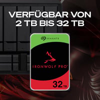 Interný pevný disk Seagate IronWolf Pro 16 TB NAS, 3,5-palcový, SATA 6 Gb/s, 7200 ot./min, 256 MB vyrovnávacia pamäť, CMR, kompatibilný s RAID (ST16000NTZ01) 8