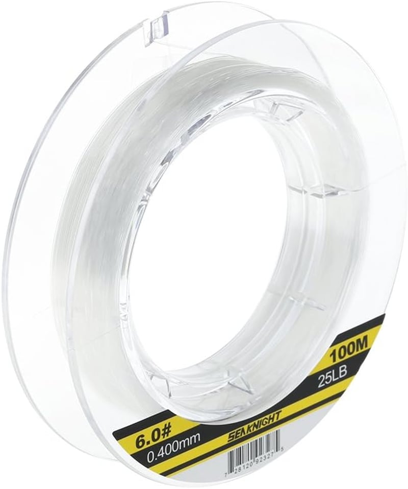SeaKnight Fluorocarbon Horgászzsinór 100m Ponty Monofil Süllyedő Vezető 3-100lb