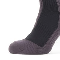 SealSkinz uniseks vodootporne čarape srednje dužine za ekstremno hladno vrijeme, crno/sivo/bijele, veličina L 2