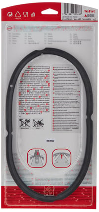 SEB brtveni prsten 792189 za ekspres lonac Tefal Sensor/Classic 4,5/6/7,5 L 220 mm sivi 2