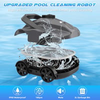 Seblub Akkumulátoros Medence Robotporszívó 130 Perc Üzemidő 5200mAh 2