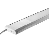 SEBSON LED rasvjeta za namještaj 120cm - Toplo bijela svjetlosna traka 20W 1300lm, rasvjeta za kuhinjske elemente, s prekidačem, IP20 za unutarnju upotrebu 2