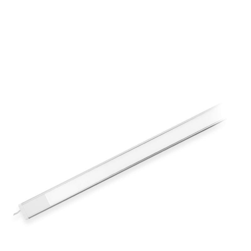 SEBSON LED rasvjeta za namještaj 120cm - Toplo bijela svjetlosna traka 20W 1300lm, rasvjeta za kuhinjske elemente, s prekidačem, IP20 za unutarnju upotrebu