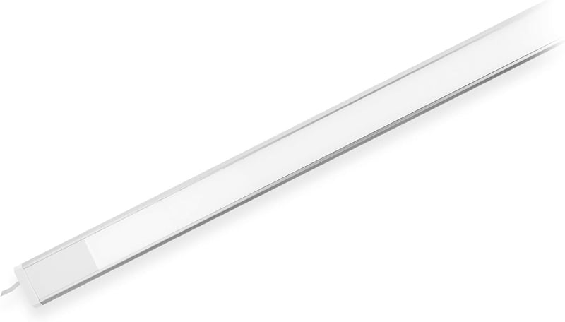 SEBSON LED Bútorvilágítás 120cm - Meleg Fehér Fénycsík 20W 1300lm, Konyhapult Világítás, Kapcsolóval, IP20 Beltéri