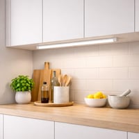 LED podlinkové svietidlo SEBSON do kuchyne 120 cm so zástrčkou a vypínačom, 4000K neutrálne biele svetlo 6
