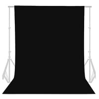SEDGEWIN čierne fotopozadie 3x3,8m skladateľné, hrubý polyester, štúdiové video 2