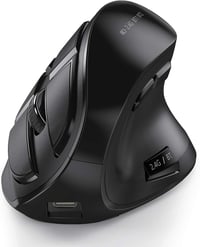 seenda Vertikális Ergonomikus Egér - Bluetooth 5.0 + 2.4G Vezeték Nélküli, Újratölthető, Többeszközös Kompatibilitás Windows/Mac/Android/iOS 1