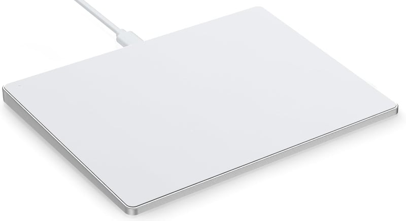 seenda Vezetékes Touchpad PC-hez, Edzett Üveg Felülettel és Alumínium Alappal, Nagy Pontosságú Navigáció, Külső Érintőpad Windows 10/11 Rend