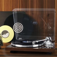 SeeYing Bluetooth Lemezjátszó Szíjhajtású Bakelit Zenelejátszó 33/45 RPM Phono Előerősítővel és Mágneses Hangszedővel 9