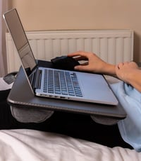 SEFFO Laptop tálca párnával, egér padával és telefontartóval, 15 hüvelykes laptopokhoz 5