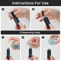 Segbeauty 10ml Utazó Parfüm Spray Üveg 10db Szett Tölthető Atomizáló Flakon 5