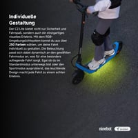 Elektrická kolobežka Segway-Ninebot C2 Lite – ľahká a kompaktná mestská elektrokolobežka pre deti a mládež 4