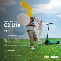 Elektrická kolobežka Segway-Ninebot C2 Lite – ľahká a kompaktná mestská elektrokolobežka pre deti a mládež 2