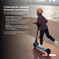 Elektrická kolobežka Segway-Ninebot C2 Lite – ľahká a kompaktná mestská elektrokolobežka pre deti a mládež 3