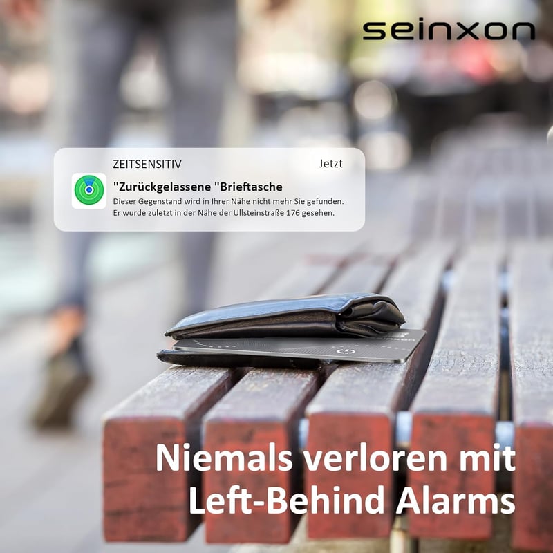 SEINXON RFID védelmes pénztárca nyomkövető Apple Find My kompatibilis