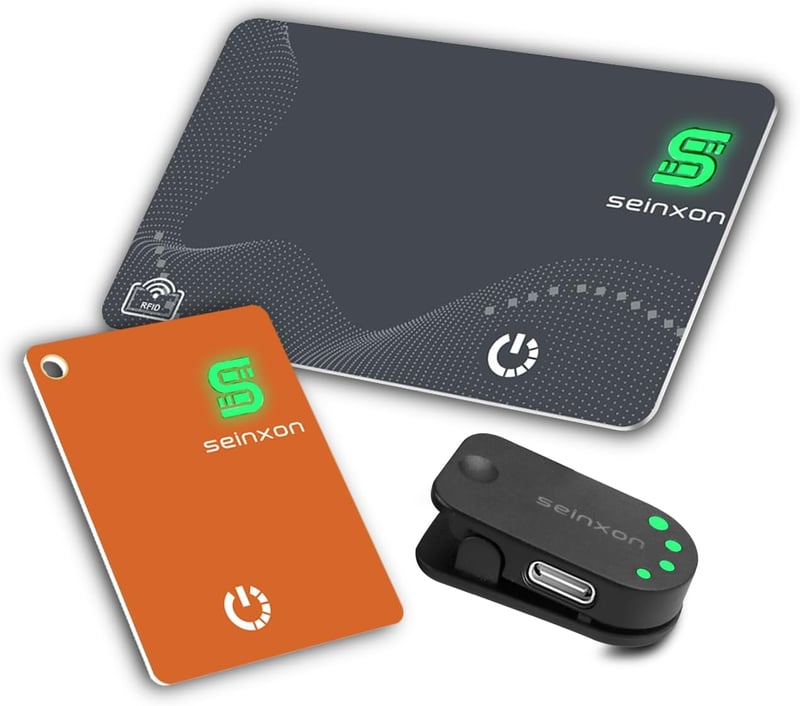 SEINXON RFID védelmes pénztárca nyomkövető Apple Find My kompatibilis