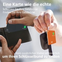 SEINXON RFID védelmes pénztárca nyomkövető Apple Find My kompatibilis 2