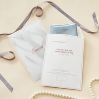 Seiwohl 2db Selyem Párnahuzat 40x80cm Smalt Kék Hajápoló Satin Pillowcase 7
