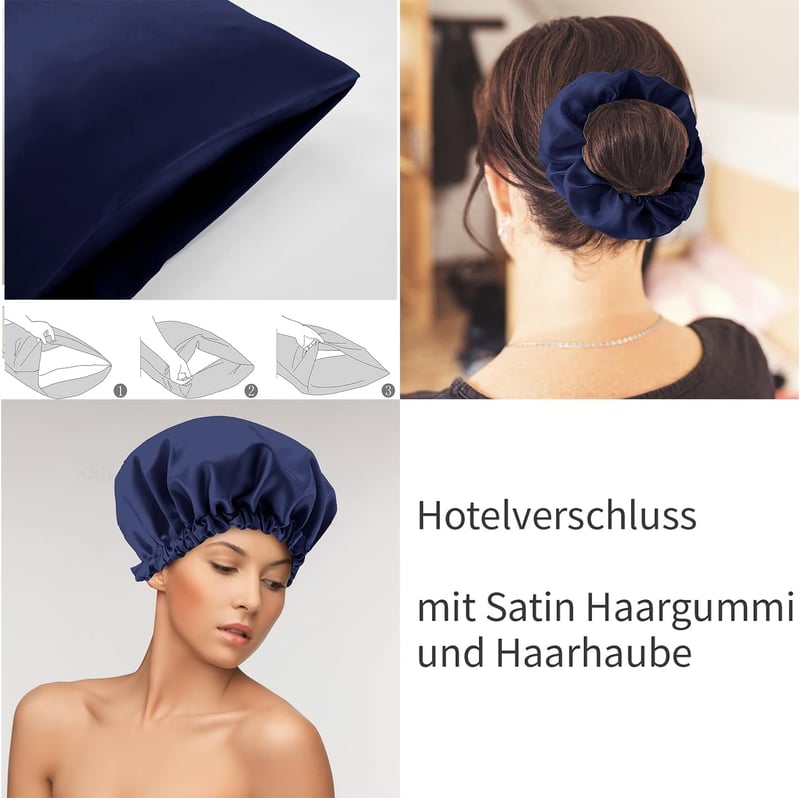 Seiwohl szatén párnahuzat 40x80 2db vegán selyem hajvédelem