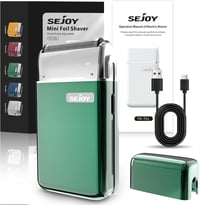 Sejoy Hordozható Elektromos Borotva Férfiaknak Mágneses Fejjel IPX7 Vízálló 1