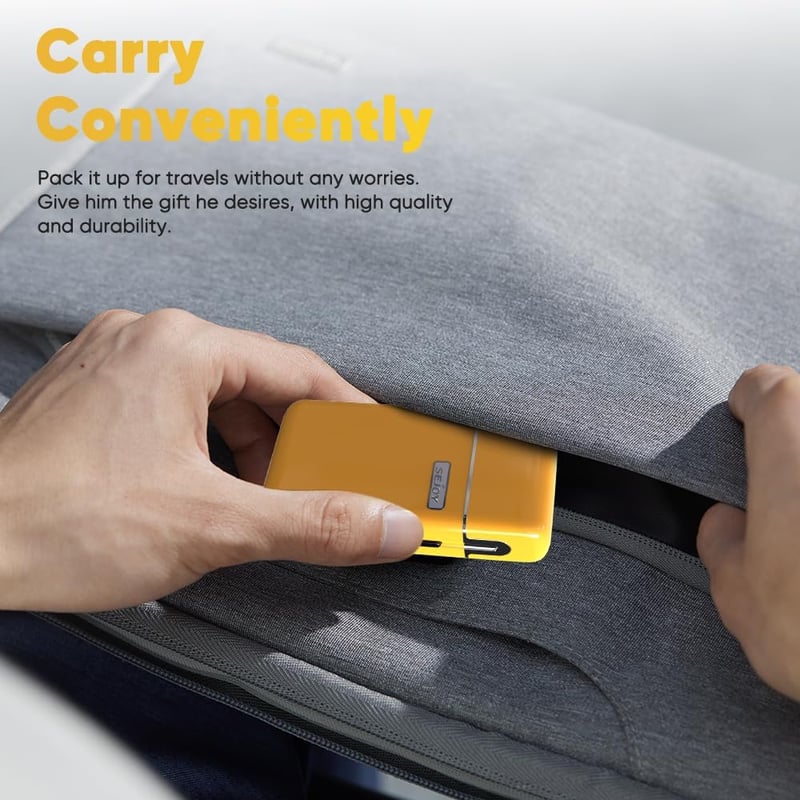 Sejoy Portable elektromos borotva férfiaknak mágneses fejjel, IPX7 vízálló