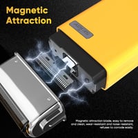 Sejoy Portable elektromos borotva férfiaknak mágneses fejjel, IPX7 vízálló 5