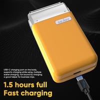 Sejoy Portable elektromos borotva férfiaknak mágneses fejjel, IPX7 vízálló 4