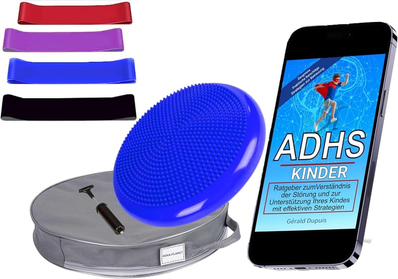 Seka-Planet ADHD párna gyerekeknek gumiszalagokkal - Koncentráció és figyelem fejlesztés