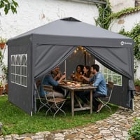 Pavilion Pop-Up Sekey Designer Series 3x3 m, Impermeabil, cu 4 Pereți Laterali, Cort de Grădină pentru Evenimente 8